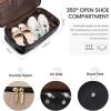 imageLOVEVOOK Travel Duffle Bag for Women Large3 Pcs Khakicoffeblack