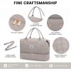 imageLOVEVOOK Travel Duffle BagWeekender Bags for Women with Shoe CompartmentCarry on Overnight Bag with Toiletry BagGym Duffel Bag with Wet Pocket Hospital Bags for Labor and DeliveryLight Dusty Rose