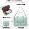 imageLOVEVOOK Travel Duffle BagWeekender Bags for Women with Shoe CompartmentCarry on Overnight Bag with Toiletry BagGym Duffel Bag with Wet Pocket Hospital Bags for Labor and DeliveryCLight Green