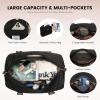 imageLOVEVOOK Travel Duffle BagWeekender Bags for Women with Shoe CompartmentCarry on Overnight Bag with Toiletry BagGym Duffel Bag with Wet Pocket Hospital Bags for Labor and DeliveryBlacktape2