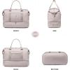 imageLOVEVOOK Travel Duffle BagWeekender Bags for Women with Shoe CompartmentCarry on Overnight Bag with Toiletry BagGym Duffel Bag with Wet Pocket Hospital Bags for Labor and DeliveryAntiquewhiteL