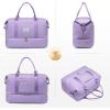 imageLOVEVOOK Travel Duffle BagWeekender Bags for Women with Shoe CompartmentCarry on Overnight Bag with Toiletry BagGym Duffel Bag with Wet Pocket Hospital Bags for Labor and DeliveryPurplea
