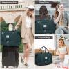 imageLOVEVOOK Travel Duffle BagWeekender Bags for Women with Shoe CompartmentCarry on Overnight Bag with Toiletry BagGym Duffel Bag with Wet Pocket Hospital Bags for Labor and DeliveryADark Greena