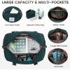 imageLOVEVOOK Travel Duffle BagWeekender Bags for Women with Shoe CompartmentCarry on Overnight Bag with Toiletry BagGym Duffel Bag with Wet Pocket Hospital Bags for Labor and DeliveryADark Greena
