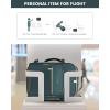 imageLOVEVOOK Carry on Travel Backpack 40L Waterproof Large 17inch Laptop Luggage Daypack as Personal Item Flight Approved Business Weekender Overnight with 3 Packing Cubes Light grayPinkDark Greenblack2