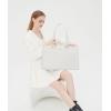 imageLOVEVOOK Laptop Tote Bag for Women 156 Inch Waterproof Leather Computer Bags Business Office Work Briefcase BlackWhite