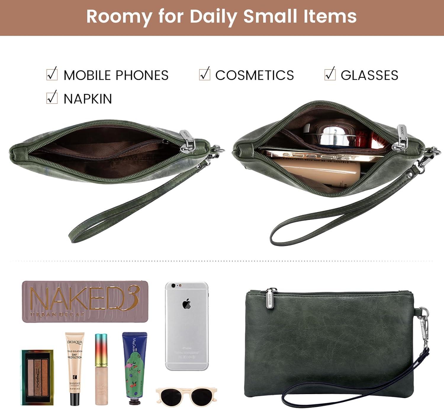 imageLOVEVOOK Laptop Bag for Women 156 inch Laptop Tote Bag Vintage Work Bags for Women Computer Bag Office Briefcase HandbagDark Green