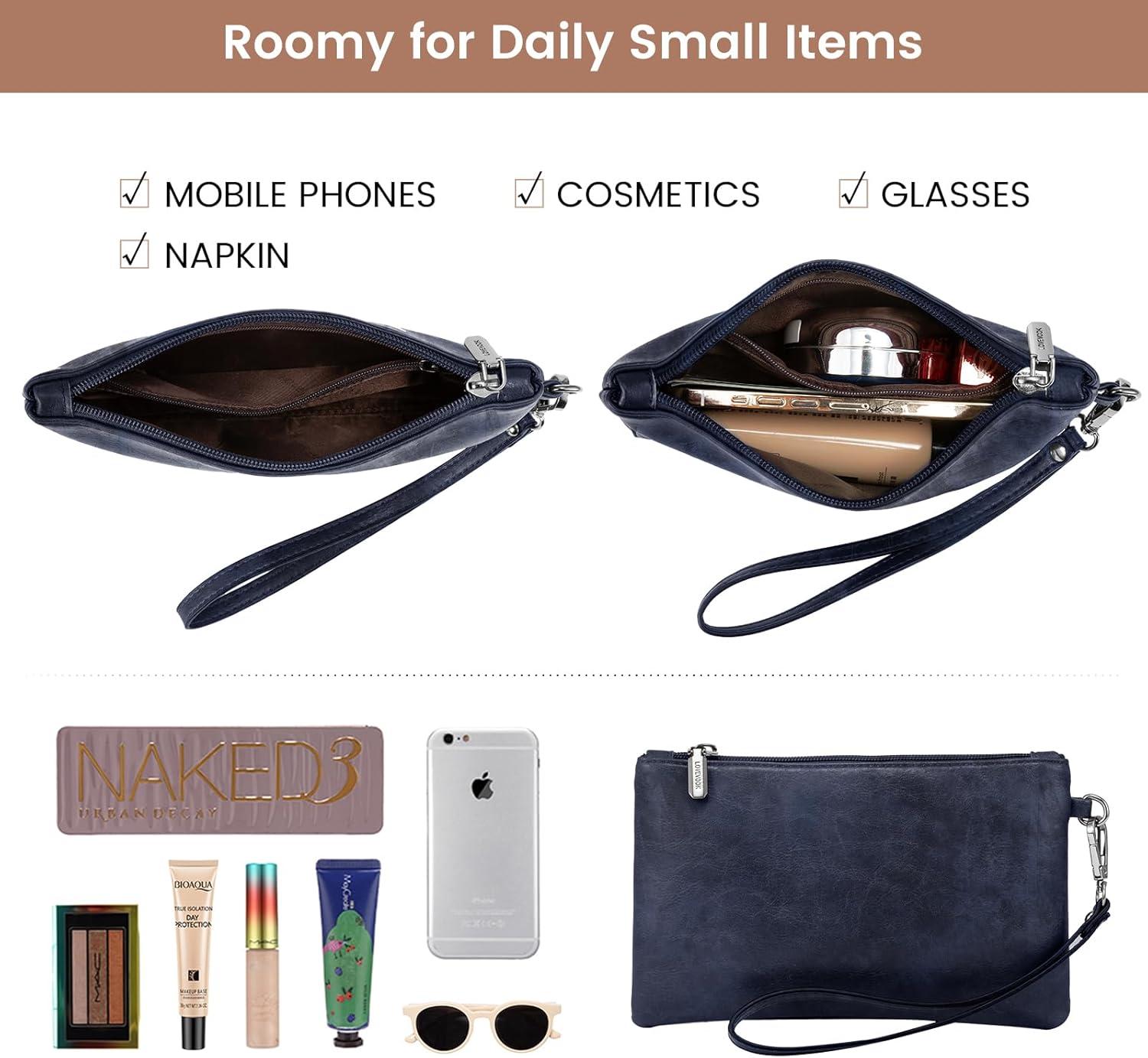 imageLOVEVOOK Laptop Bag for Women 156 inch Laptop Tote Bag Vintage Work Bags for Women Computer Bag Office Briefcase HandbagIndigo Ink1