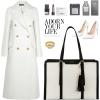 imageLOVEVOOK 156inch Canvas Laptop Tote with Clutch for Women  Lightweight Large Capacity for Work Travel SchoolBeige  Black