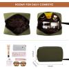 imageLOVEVOOK 156inch Canvas Laptop Tote with Clutch for Women  Lightweight Large Capacity for Work Travel SchoolBlackgreen