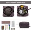 imageLOVEVOOK 156inch Canvas Laptop Tote with Clutch for Women  Lightweight Large Capacity for Work Travel SchoolLight Purple