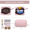 imageLOVEVOOK 156inch Canvas Laptop Tote with Clutch for Women  Lightweight Large Capacity for Work Travel SchoolPink