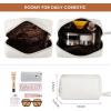 imageLOVEVOOK 156inch Canvas Laptop Tote with Clutch for Women  Lightweight Large Capacity for Work Travel SchoolWhite