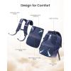 imageLOVEVOOK Backpack with Large Tumbler Holder Pockets156 inch Laptop Daypack Waterproof Travel Bag for WomenSunset Canyon