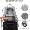 imageLOVEVOOK Laptop Backpack for Women 156 Inch Work Business Backpacks Purse With Large Capacity Waterproof Nurse Bag College Bookbag for School Waterproof Casual Daypack for TravelWhitegreyblack