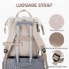 imageLOVEVOOK Laptop Backpack for Women 156 Inch Work Business Backpacks Purse With Large Capacity Waterproof Nurse Bag College Bookbag for School Waterproof Casual Daypack for TravelBeigenude