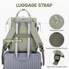 imageLOVEVOOK Laptop Backpack for Women 156 Inch Work Business Backpacks Purse With Large Capacity Waterproof Nurse Bag College Bookbag for School Waterproof Casual Daypack for TravelBeigelight Green