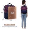 imageLOVEVOOK Laptop Backpack for Women 156 Inch Work Business Backpacks Purse With Large Capacity Waterproof Nurse Bag College Bookbag for School Waterproof Casual Daypack for TravelPurpleblueblack
