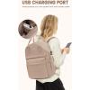 imageLOVEVOOK Laptop Backpack for Women Men 156 Inch Laptop Bag with USB Port Fashion Waterproof Backpacks Teacher Nurse Stylish Travel Bags Vintage Daypacks Bookbag for College School WorkKhaki