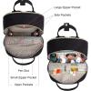 imageLOVEVOOK Laptop Backpack for Women Men 156 Inch Laptop Bag with USB Port Fashion Waterproof Backpacks Teacher Nurse Stylish Travel Bags Vintage Daypacks Bookbag for College School WorkBlack