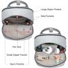 imageLOVEVOOK Laptop Backpack for Women Men 156 Inch Laptop Bag with USB Port Fashion Waterproof Backpacks Teacher Nurse Stylish Travel Bags Vintage Daypacks Bookbag for College School WorkDark Grey  Light Grey