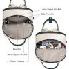 imageLOVEVOOK Laptop Backpack for Women Men 156 Inch Laptop Bag with USB Port Fashion Waterproof Backpacks Teacher Nurse Stylish Travel Bags Vintage Daypacks Bookbag for College School WorkGreen  Beige