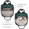 imageLOVEVOOK Laptop Backpack for Women Men 156 Inch Laptop Bag with USB Port Fashion Waterproof Backpacks Teacher Nurse Stylish Travel Bags Vintage Daypacks Bookbag for College School WorkBlack  Green