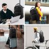 imageLOVEVOOK Laptop Backpack for Women Men 156 Inch Laptop Bag with USB Port Fashion Waterproof Backpacks Teacher Nurse Stylish Travel Bags Vintage Daypacks Bookbag for College School WorkBlack