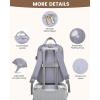 imageLOVEVOOK Laptop Backpack for Women Men 156 Inch Laptop Bag with USB Port Fashion Waterproof Backpacks Teacher Nurse Stylish Travel Bags Vintage Daypacks Bookbag for College School WorkGrey