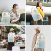 imageLOVEVOOK Laptop Backpack for Women Men 156 Inch Laptop Bag with USB Port Fashion Waterproof Backpacks Teacher Nurse Stylish Travel Bags Vintage Daypacks Bookbag for College School WorkMint Green  Pinkish Beige