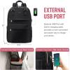 imageLOVEVOOK Laptop Backpack for Women Men 156 Inch Laptop Bag with USB Port Fashion Waterproof Backpacks Teacher Nurse Stylish Travel Bags Vintage Daypacks Bookbag for College School WorkBlack