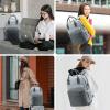 imageLOVEVOOK Laptop Backpack for Women Men 156 Inch Laptop Bag with USB Port Fashion Waterproof Backpacks Teacher Nurse Stylish Travel Bags Vintage Daypacks Bookbag for College School WorkDark Grey  Light Grey