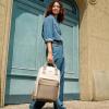 imageLOVEVOOK Laptop Backpack for Women Men 156 Inch Laptop Bag with USB Port Fashion Waterproof Backpacks Teacher Nurse Stylish Travel Bags Vintage Daypacks Bookbag for College School WorkGreen  Beige