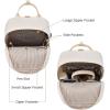 imageLOVEVOOK Laptop Backpack for Women Men 156 Inch Laptop Bag with USB Port Fashion Waterproof Backpacks Teacher Nurse Stylish Travel Bags Vintage Daypacks Bookbag for College School WorkBeige