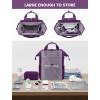 imageLOVEVOOK Laptop Backpack for Women Teacher Bag Work Backpack Purse Laptop Computer Back Pack Business Travel Backpack Nursing College School Bookbag 156 Inch BlackBeigeBrownDark Purpleblack