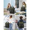 imageLOVEVOOK Laptop Backpack for Women Teacher Bag Work Backpack Purse Laptop Computer Back Pack Business Travel Backpack Nursing College School Bookbag 156 Inch BlackBeigeBrownBlackarmy Greenarmy Green