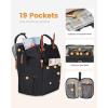 imageLOVEVOOK Laptop Backpack for Women Teacher Bag Work Backpack Purse Laptop Computer Back Pack Business Travel Backpack Nursing College School Bookbag 156 Inch BlackBeigeBrown1 Blackbrown