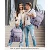 imageLOVEVOOK Laptop Backpack for Women Teacher Bag Work Backpack Purse Laptop Computer Back Pack Business Travel Backpack Nursing College School Bookbag 156 Inch BlackBeigeBrownPurplepurple