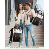 imageLOVEVOOK Laptop Backpack for Women Teacher Bag Work Backpack Purse Laptop Computer Back Pack Business Travel Backpack Nursing College School Bookbag 156 Inch BlackBeigeBrownBlackbeigebrown