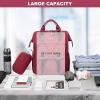 imageLOVEVOOK Laptop Backpack for Women Teacher Bag Work Backpack Purse Laptop Computer Back Pack Business Travel Backpack Nursing College School Bookbag 156 Inch BlackBeigeBrownWine Redblack