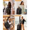 imageLOVEVOOK Laptop Backpack for Women Teacher Bag Work Backpack Purse Laptop Computer Back Pack Business Travel Backpack Nursing College School Bookbag 156 Inch BlackBeigeBrown1 Blackbrown