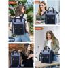 imageLOVEVOOK Laptop Backpack for Women Teacher Bag Work Backpack Purse Laptop Computer Back Pack Business Travel Backpack Nursing College School Bookbag 156 Inch BlackBeigeBrownBluegrey Blueblack