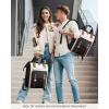 imageLOVEVOOK Laptop Backpack for Women Teacher Bag Work Backpack Purse Laptop Computer Back Pack Business Travel Backpack Nursing College School Bookbag 156 Inch BlackBeigeBrownBlackbeigebrown