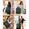 imageLOVEVOOK Laptop Backpack for Women Teacher Bag Work Backpack Purse Laptop Computer Back Pack Business Travel Backpack Nursing College School Bookbag 156 Inch BlackBeigeBrownDark Greendark Green