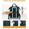 imageLOVEVOOK Laptop Backpack for Women Teacher Bag Work Backpack Purse Laptop Computer Back Pack Business Travel Backpack Nursing College School Bookbag 156 Inch BlackBeigeBrownDark Greendark Green