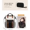 imageLOVEVOOK Laptop Backpack for Women Teacher Bag Work Backpack Purse Laptop Computer Back Pack Business Travel Backpack Nursing College School Bookbag 156 Inch BlackBeigeBrownBlackbeigebrown