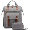 imageLOVEVOOK Laptop Backpack for Women Teacher Bag Work Backpack Purse Laptop Computer Back Pack Business Travel Backpack Nursing College School Bookbag 156 Inch BlackBeigeBrownGreybrown