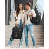 imageLOVEVOOK Laptop Backpack for Women Teacher Bag Work Backpack Purse Laptop Computer Back Pack Business Travel Backpack Nursing College School Bookbag 156 Inch BlackBeigeBrown1 Blackblack