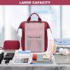 imageLOVEVOOK Laptop Backpack for Women Teacher Bag Work Backpack Purse Laptop Computer Back Pack Business Travel Backpack Nursing College School Bookbag 156 Inch BlackBeigeBrownWine Redblack