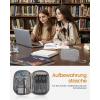 imageLOVEVOOK Laptop Backpack for Women Teacher Bag Work Backpack Purse Laptop Computer Back Pack Business Travel Backpack Nursing College School Bookbag 156 Inch BlackBeigeBrownGreybrown